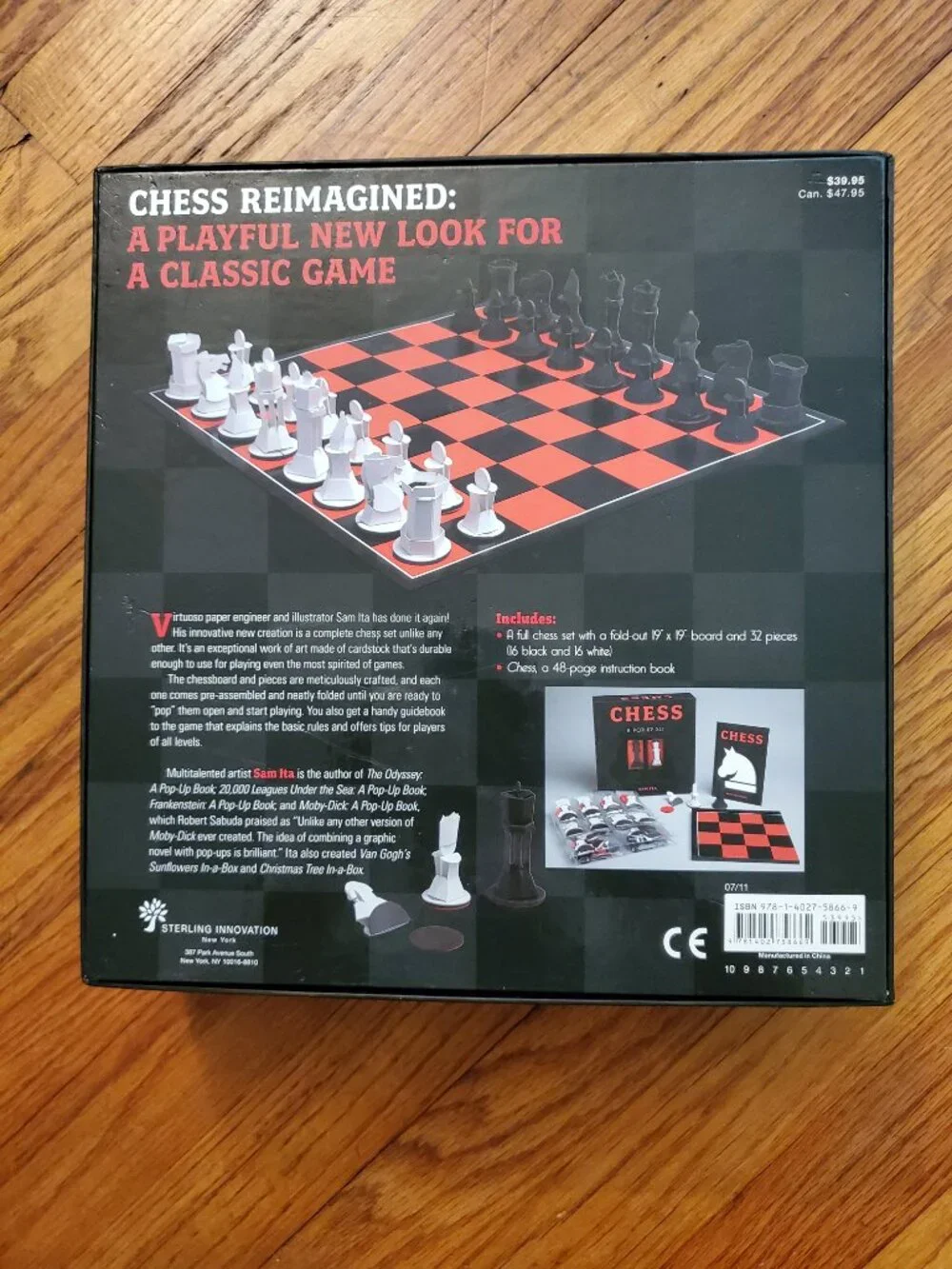 Chess: A Pop Up Set by Sam Ita